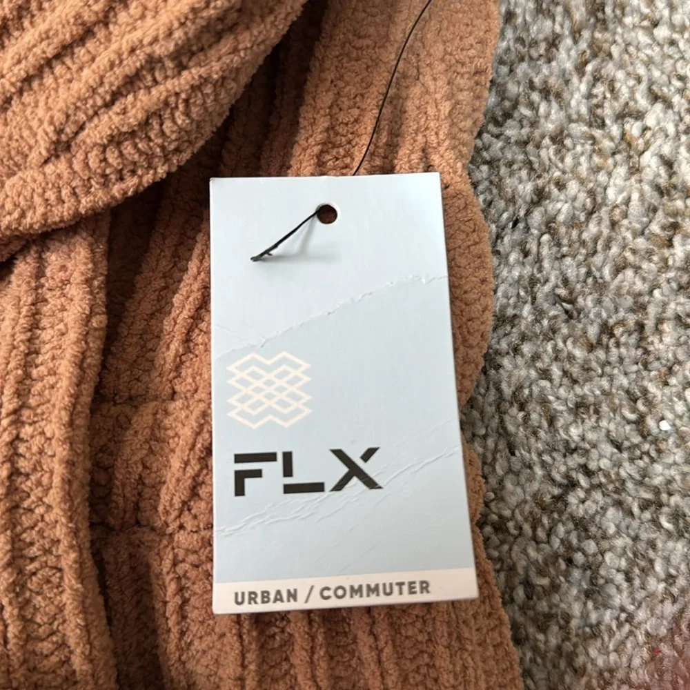 FLX Women's Commuter Sweater Jacket Size XS In Elden Beige - Picture 11 of 15